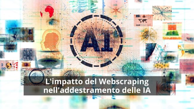 impatto del Webscraping nell'addestramento delle IA