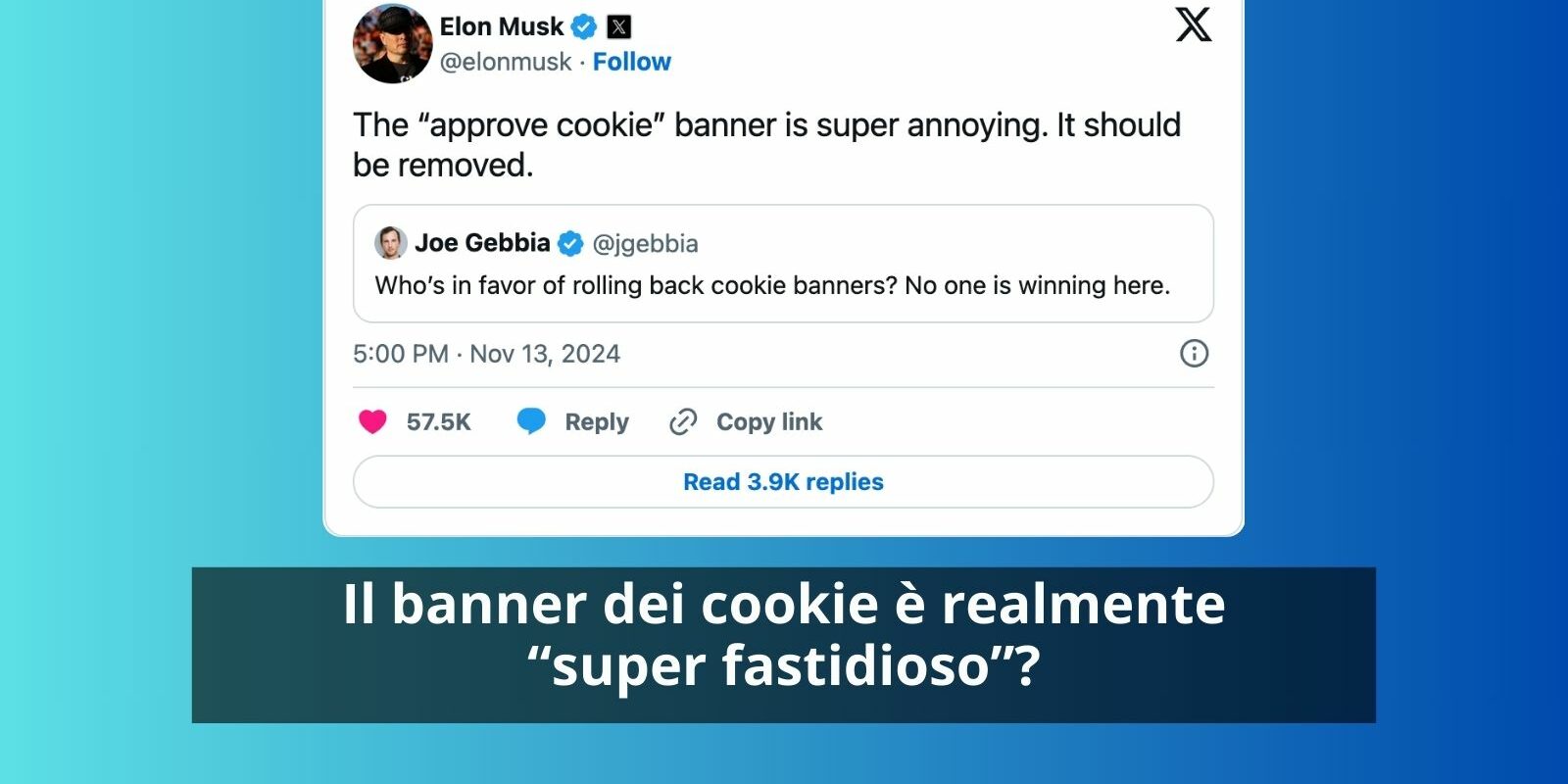 Il banner dei cookie è realmente “super fastidioso”? Il banner dei cookie è realmente “super fastidioso”?