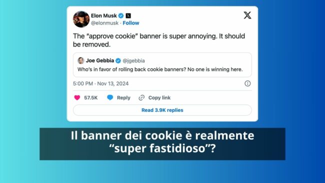 Il banner dei cookie è realmente “super fastidioso”?