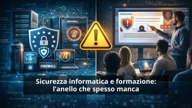 Sicurezza informatica e formazione anello che spesso manca