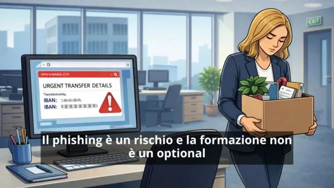 Il phishing è un rischio e la formazione non è un optional