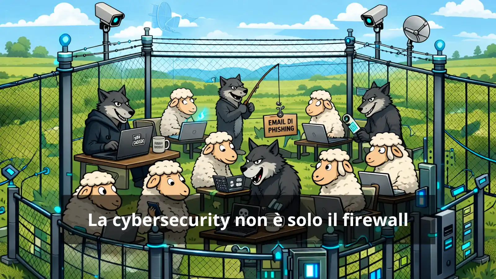 La cybersecurity non è solo il firewall